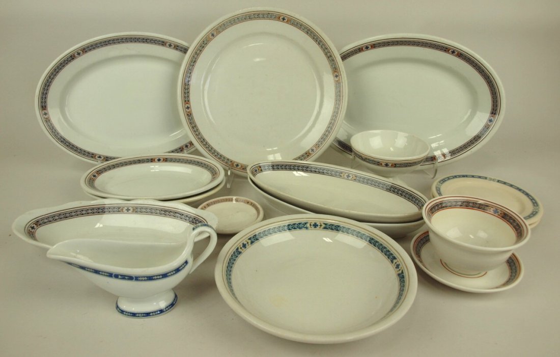 Railroad dining car china, Pennsylvania Railroad lot 16
