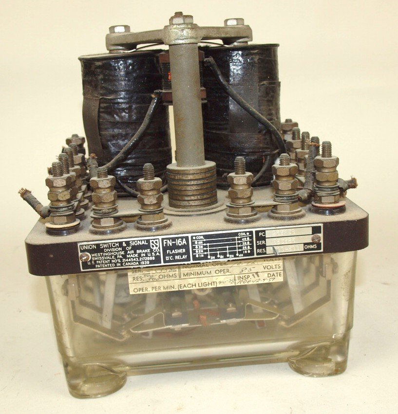 Union Switch and Signal railroad switch (1 of 1)