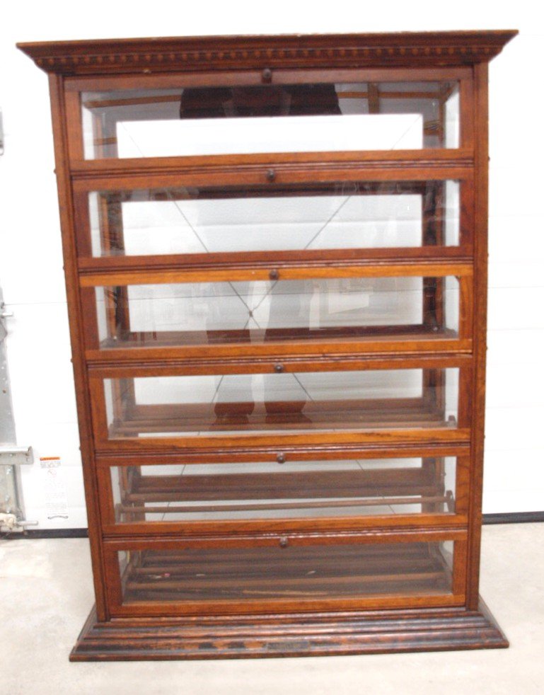 Oak country general store ribbon display case by A.N. (1 of 3)