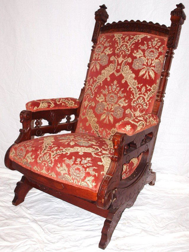 Walnut platform rocker (1 of 1)