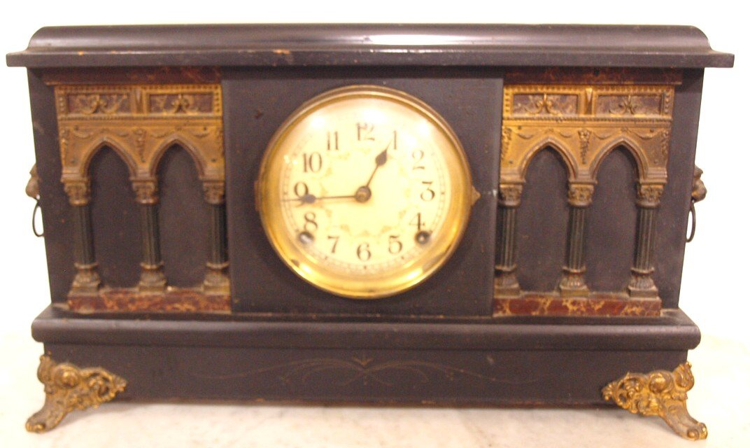 Sessions black mantle clock (1 of 1)