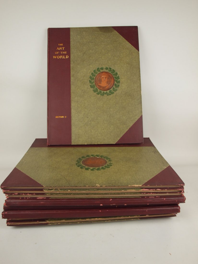 1893 "Art of World" books by Dr. Appleton & Co., (1 of 5)