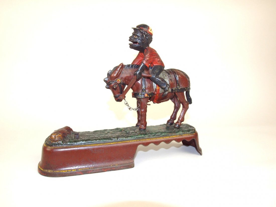 Always Did Spise That Mule cast iron mechanical bank (1 of 3)