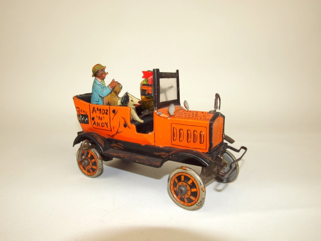 Mary Amos & Andy Walkers Fresh Air Taxi tin lithograph (1 of 2)