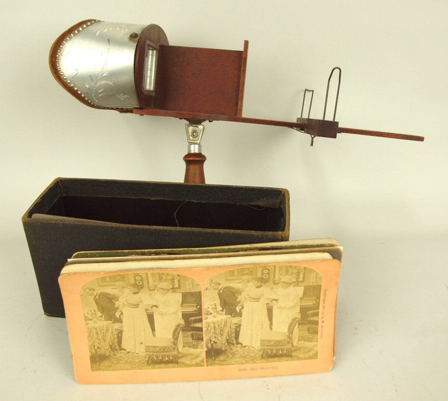 Stereo viewer and cards: Stereo viewer and cards