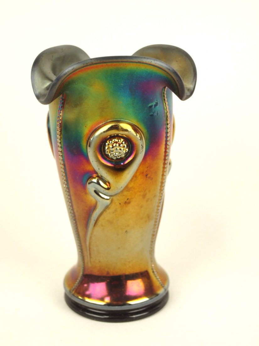 Northwood amethyst Tornado 6" vase (1 of 1)