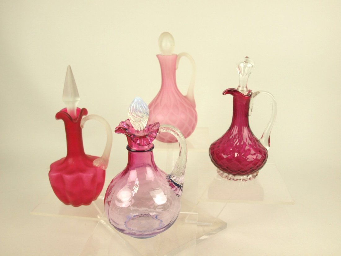 Lot of 4 assorted cruets (1 of 1)