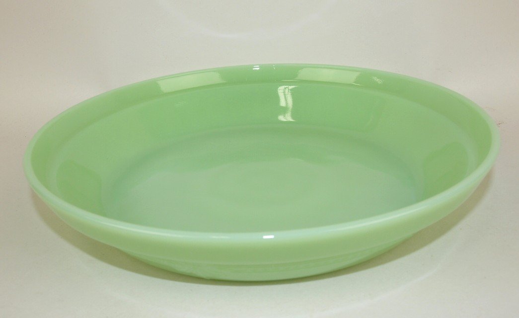 Fire King Jadeite 10 1/4" pie plate (1 of 1)