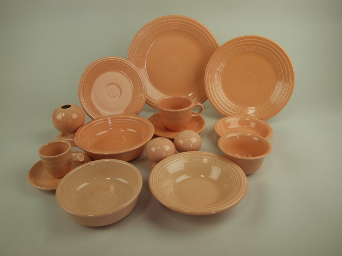 Fiesta Post 86 apricot lot of 12 pieces (1 of 1)