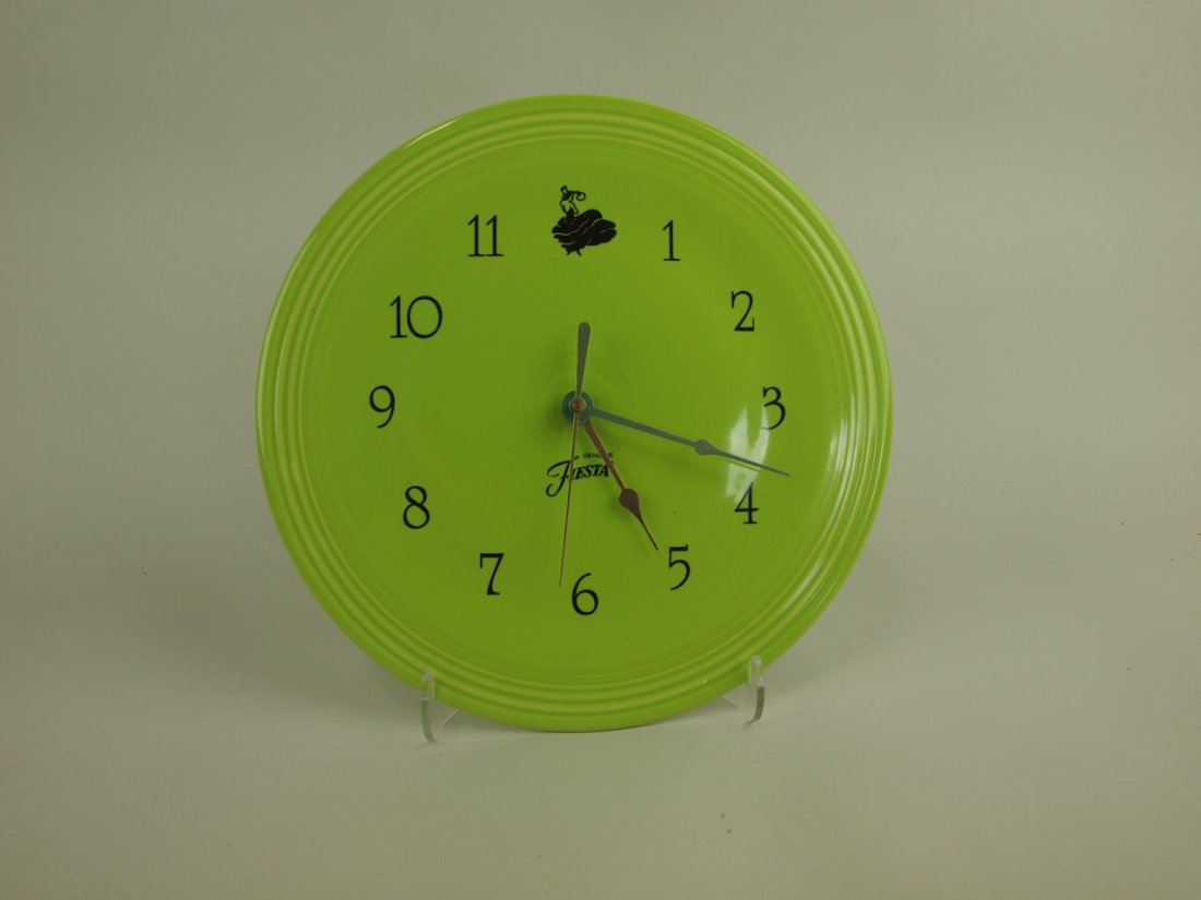 Fiesta Post 86 plate clock, NIB (1 of 1)