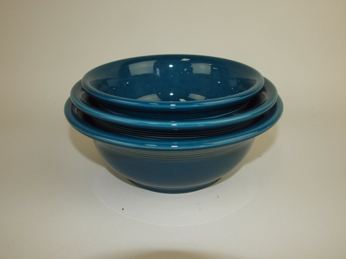 Fiesta Post 86 juniper 3 piece mixing bowl set (1 of 1)
