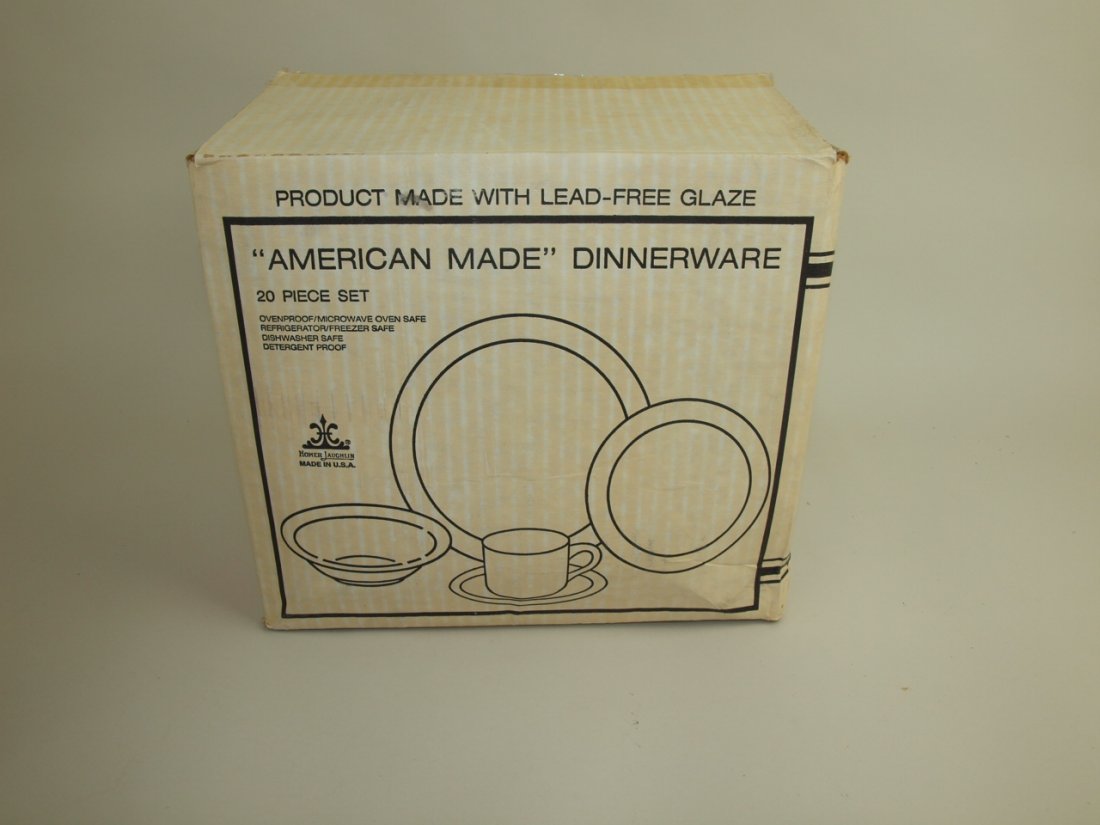 Fiesta Post 86 sapphire 20 piece place setting,NIB (1 of 1)