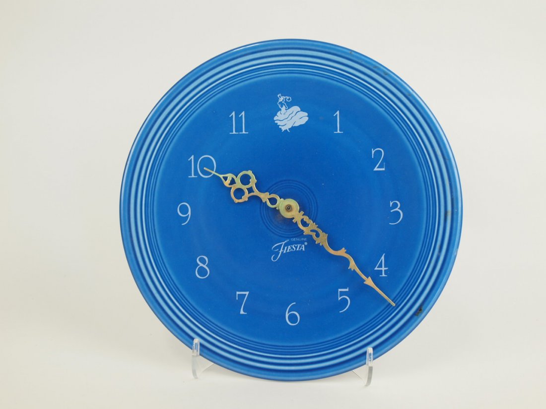 Fiesta Post 86 sapphire plate clock (1 of 1)