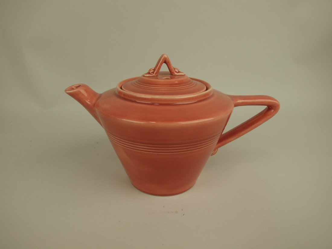 Fiesta Harlequin rose teapot (1 of 1)