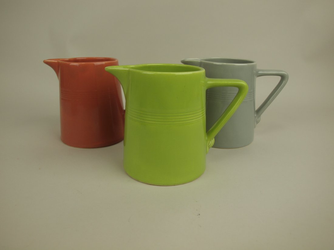 Fiesta Harlequin 22 oz jug group: rose, gray, (1 of 1)