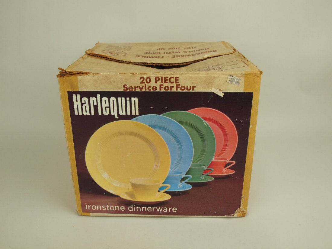 Fiesta Harlequin Ironstone 20 piece place setting NIB: Fiesta Harlequin Ironstone 20 piece place setting NIB
