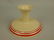 Fiesta sweets compote RARE ivory with red stripe, - 2