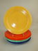 Fiesta 10" plate group, 7 mixed colors