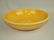Fiesta 11 3/4" fruit bowl, yellow, glaze pitting