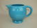 Fiesta ice lip pitcher, turquoise