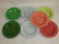 Fiesta deep plate group: lot of 7- 50's colors