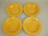 Fiesta deep plate group: 4 yellow