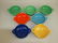 Fiesta cream soup group: 7 mixed colors
