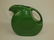 Fiesta disk pitcher, dark green