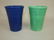 Fiesta water tumbler group: cobalt & green