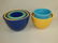 Mixing bowl lot of 9, mixed colors & sizes, various