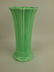 Fiesta 10" flower vase, green, hairline