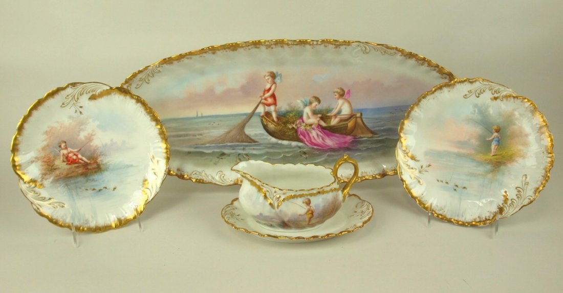 Martial Redon & Co Limoges France monumental fish (1 of 7)