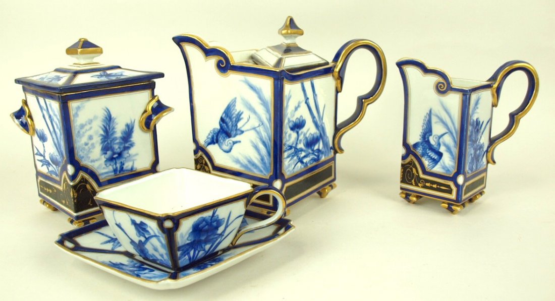 Royal Worcester rare porcelain Aesthetic Movement (1 of 4)