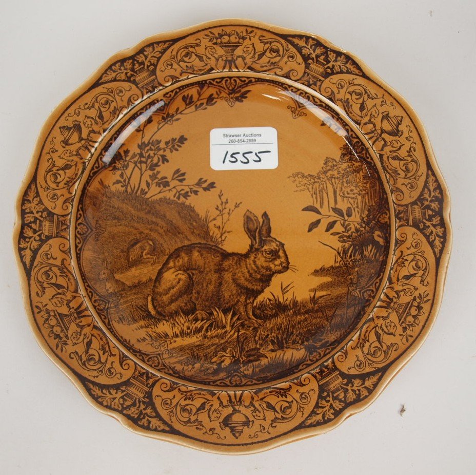 Wedgwood rabbit plate, 9 1/4" (1 of 1)