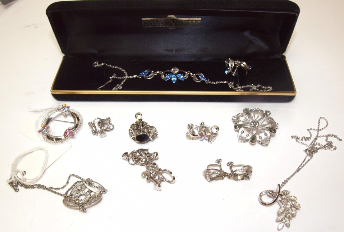Lot of sterling jewelry: Amlec, Stan Art, Espo, &: Lot of sterling jewelry: Amlec, Stan Art, Espo, & others