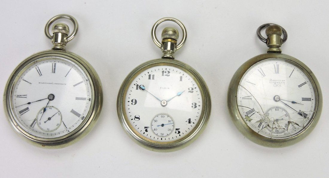 Lot of 3 pocket watches (1 of 1)