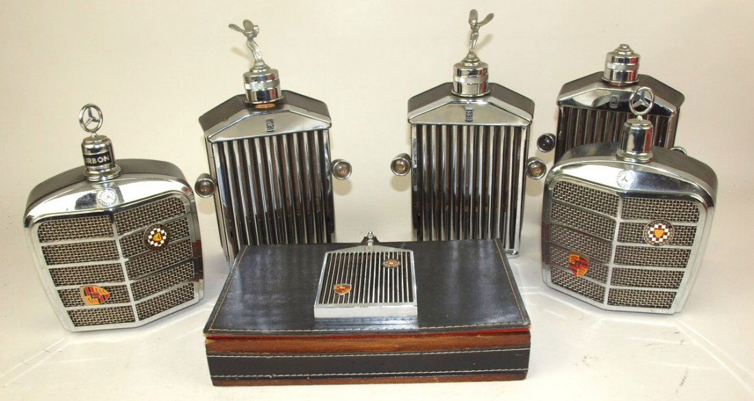 Automobile 1960's musical decanters: 2-Mercedes, (1 of 1)