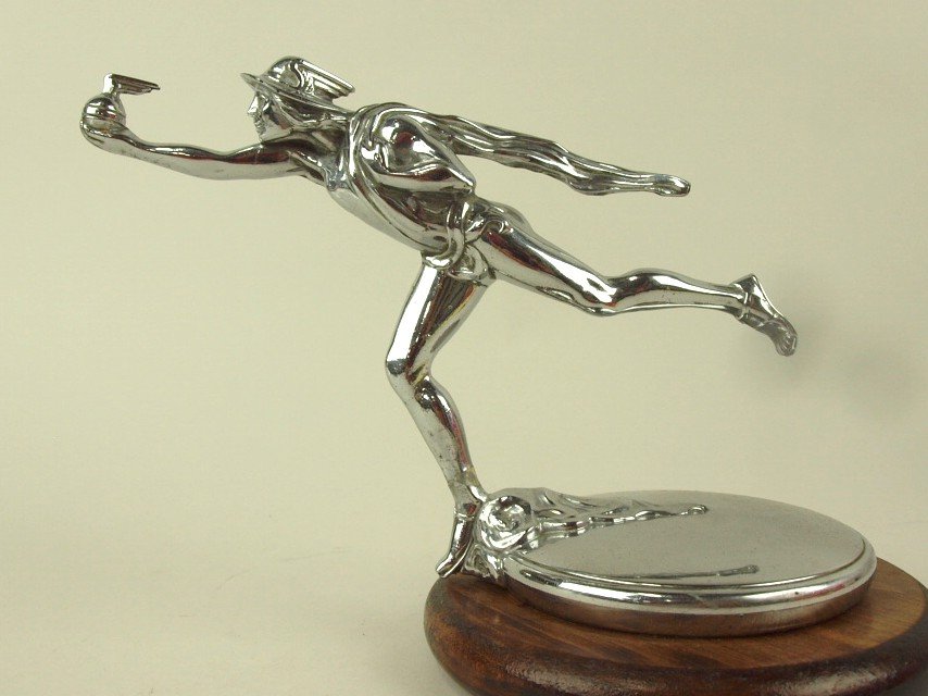 1931 Buick Deluxe Olympic Fire hood ornament radiator (1 of 1)