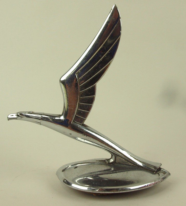 1933 Chevrolet eagle hood ornament radiator cap, 7"h, 6 (1 of 1)