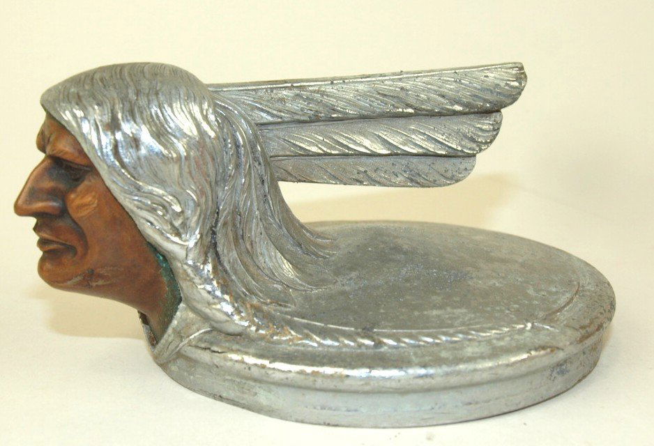 1929 Pontiac hood ornament radiator cap (1 of 1)