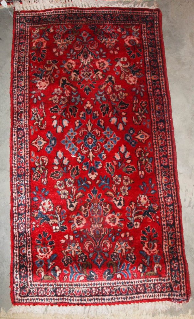 Royal Sarouk oriental rug 49" x 26" (1 of 1)