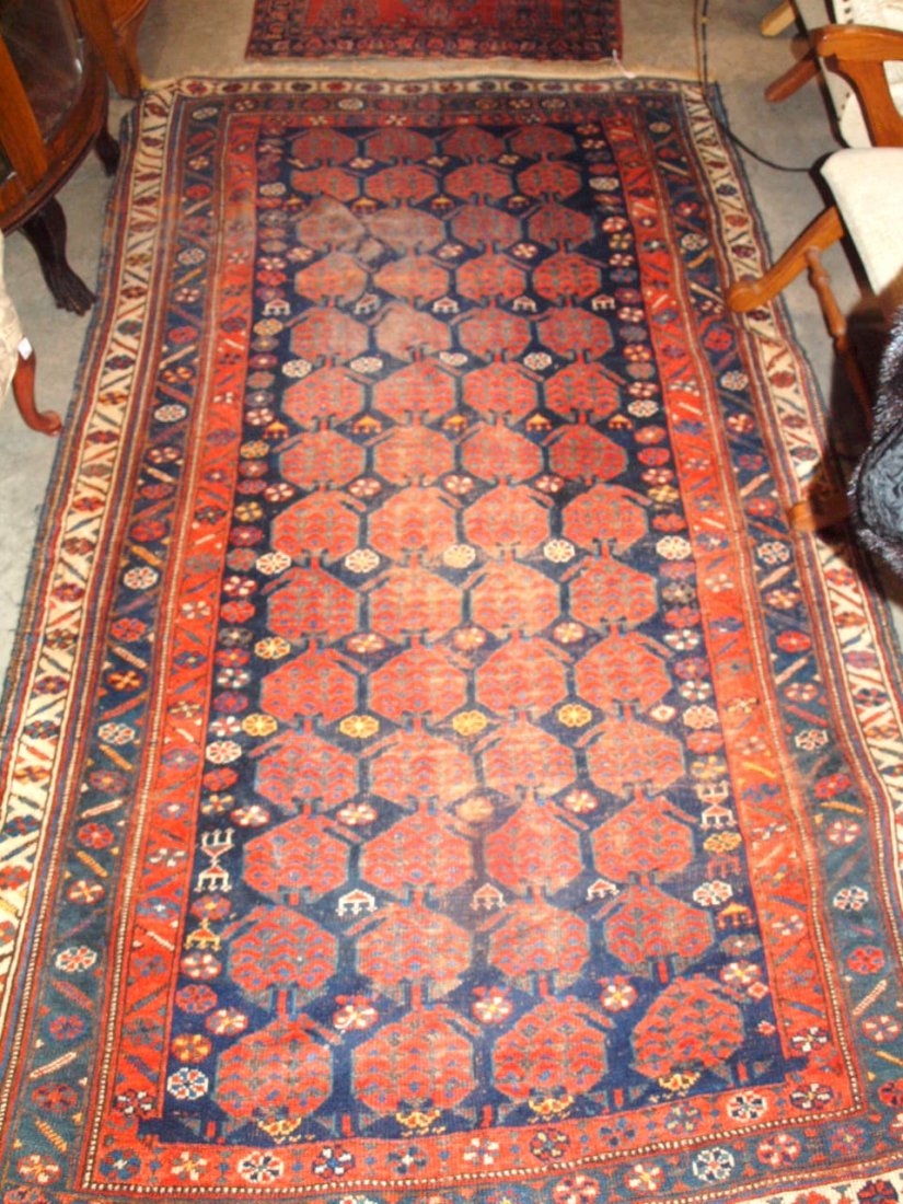 Afshar oriental rug 100" x 59" (1 of 1)