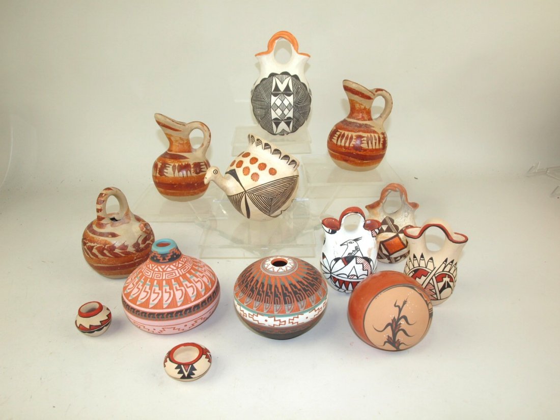 Southwest Native American Indian lot of 13 small (1 of 1)