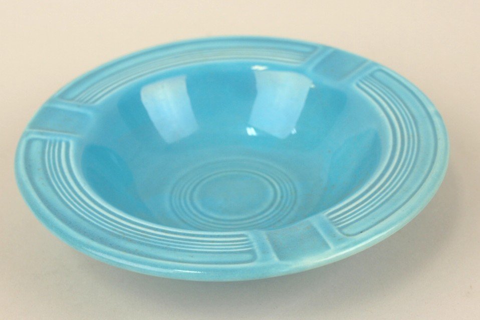 Fiesta ashtray, turquoise (1 of 1)