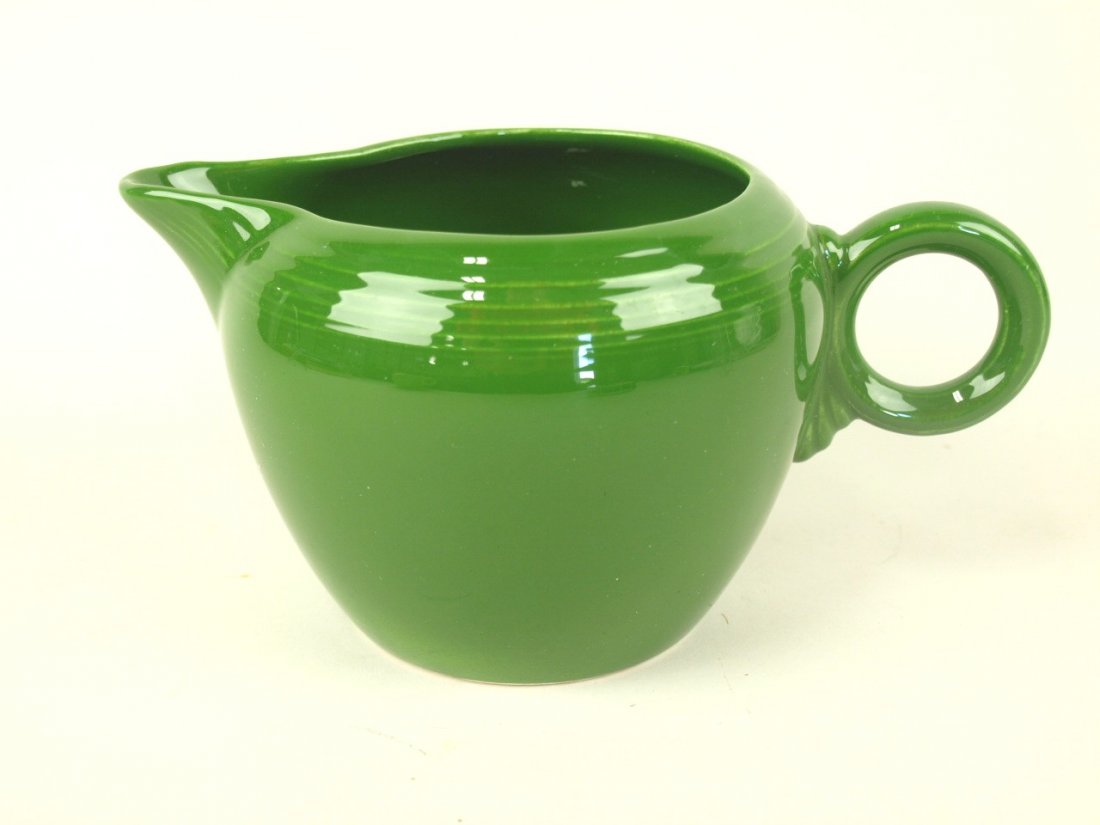 Fiesta two pint jug, dark green (1 of 1)