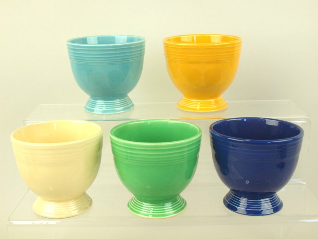 Fiesta egg cups: 5 mixed colors (1 of 1)