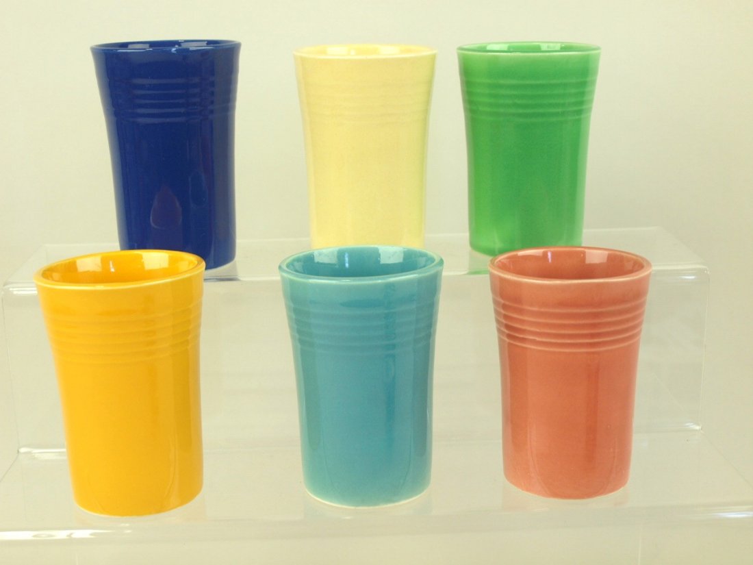 Fiesta juice tumblers: 6 mixed colors (1 of 1)