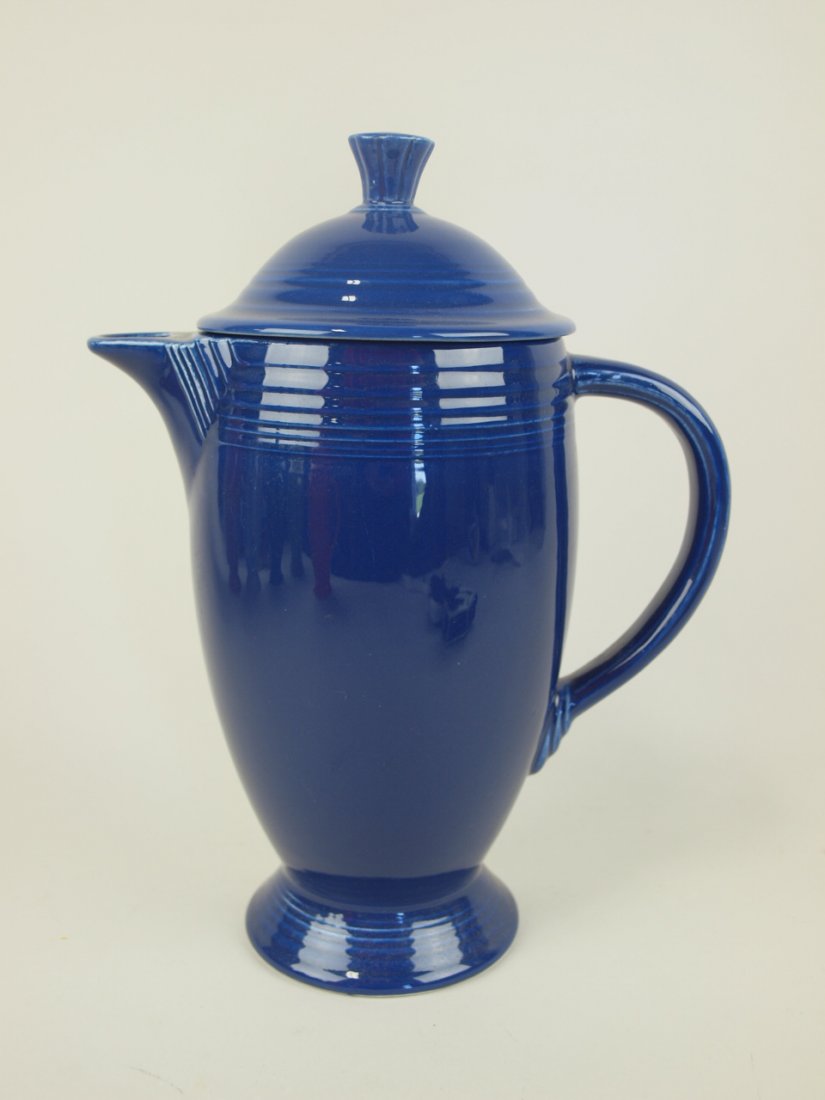 Fiesta coffee pot, cobalt (1 of 1)