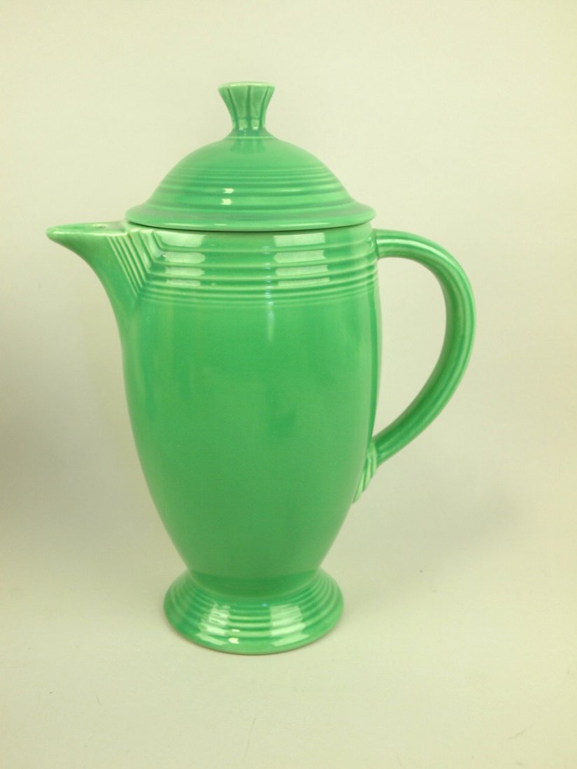 Fiesta coffee pot, green (1 of 1)