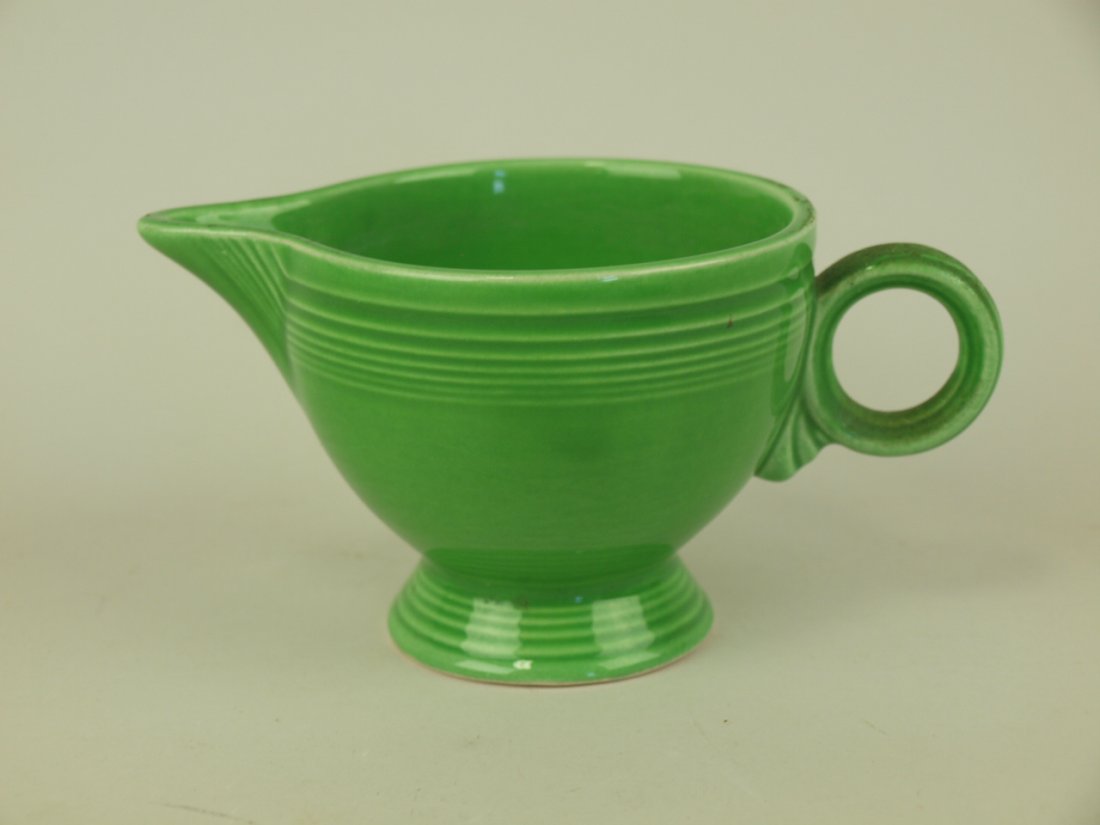 Fiesta creamer, medium green (1 of 1)